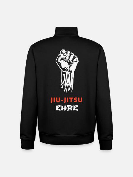 JIU-JITSU: Honor above all else - Unisex Organic Zip Sweatshirt by Stanley/Stella - black