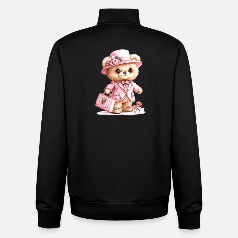 Die Bären sind los! - Unisex Organic Zip Sweatshirt von Stanley/Stella - Schwarz