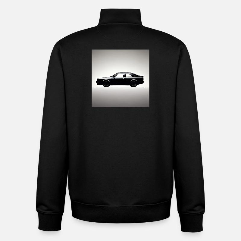 Coupé - Unisex Organic Zip Sweatshirt von Stanley/Stella - Schwarz