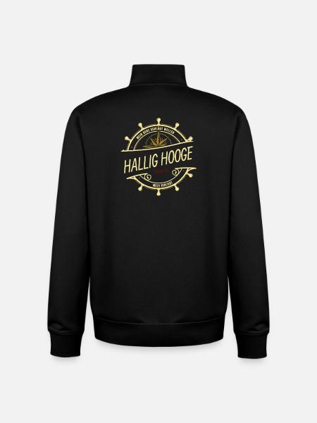Hallig Hooge - Unisex Organic Zip Sweatshirt von Stanley/Stella - Schwarz