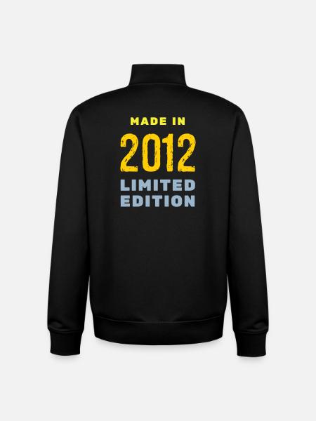 2012 - Unisex Organic Zip Sweatshirt by Stanley/Stella - black