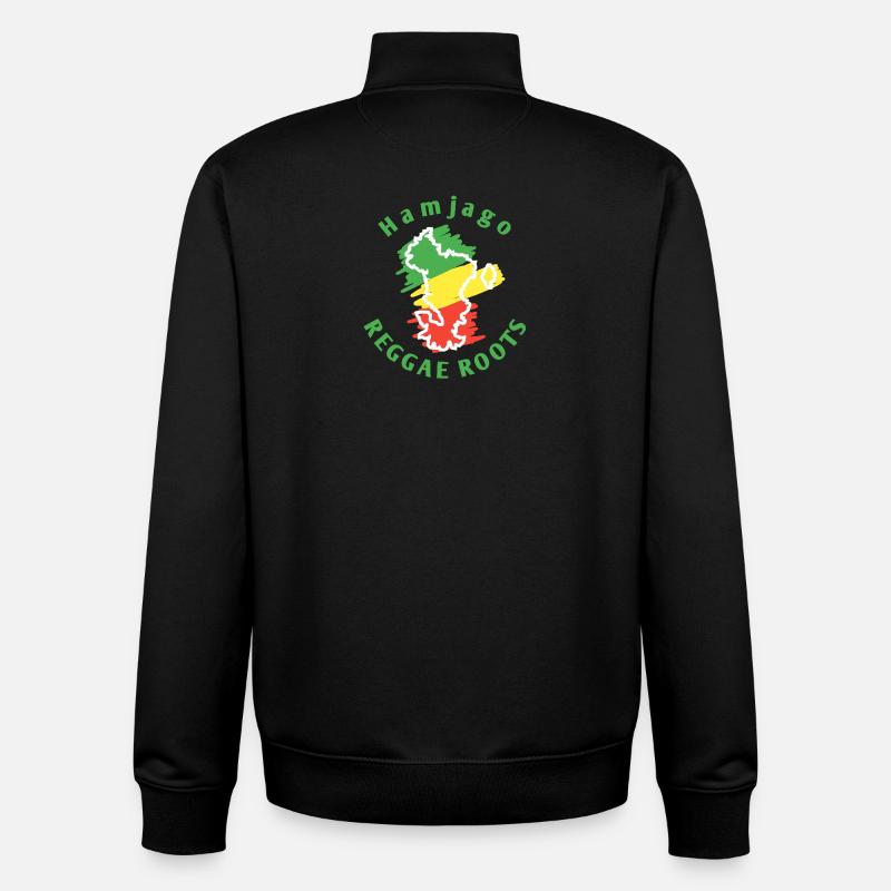 Mayotte_54 - Unisex Organic Zip Sweatshirt von Stanley/Stella - Schwarz