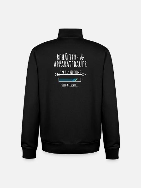 Behälter und Apparatebauer Ausbildung Beruf - Unisex Organic Zip Sweatshirt von Stanley/Stella - Schwarz