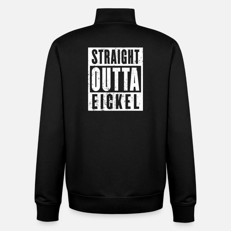 Eickel, Ruhrgebiet, Ruhrpott, Wanne-Eickel - Unisex Organic Zip Sweatshirt von Stanley/Stella - Schwarz