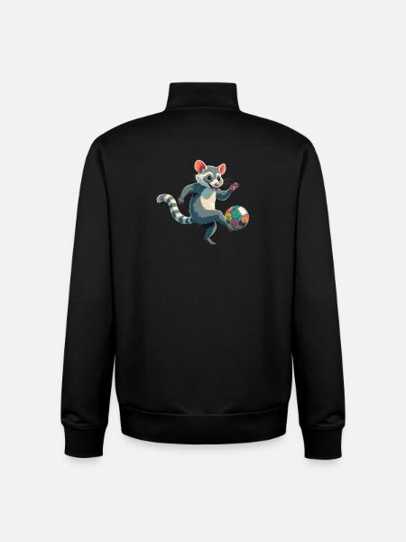 tlacuache - Unisex Organic Zip Sweatshirt von Stanley/Stella - Schwarz