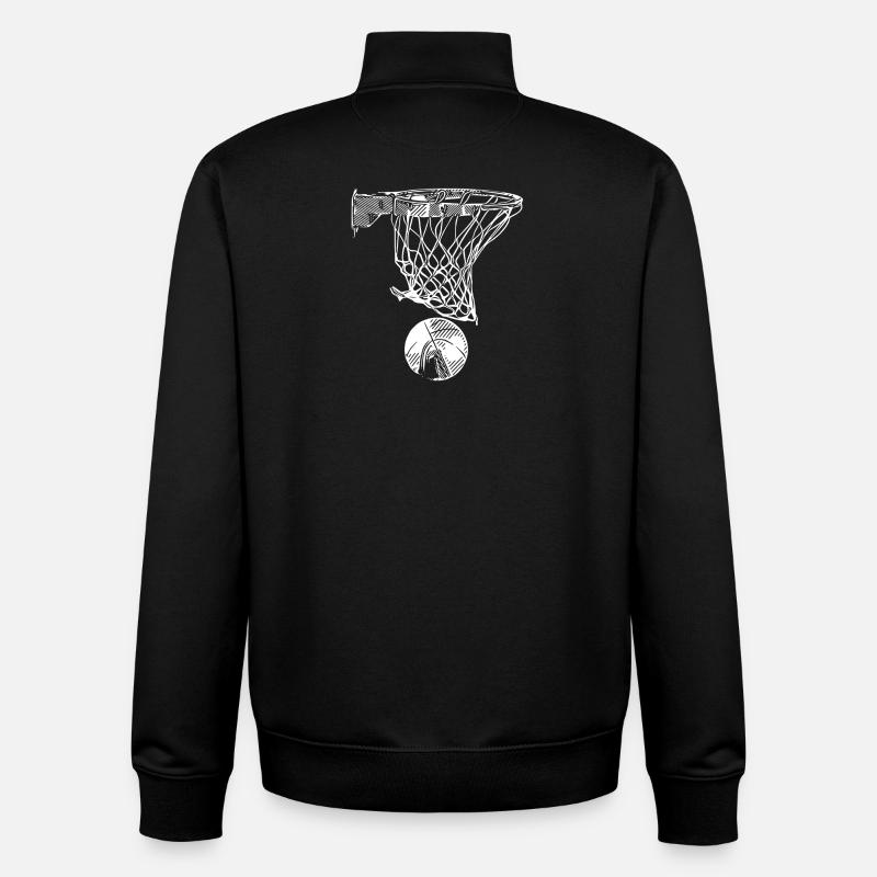 bb9 - Unisex Organic Zip Sweatshirt von Stanley/Stella - Schwarz