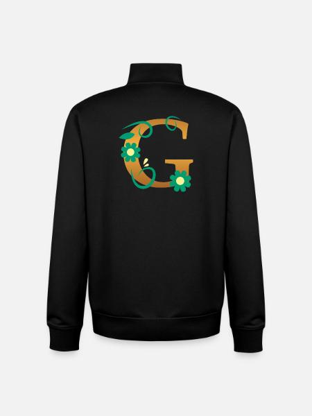 G - Sweat zippé unisexe en coton bio Stanley/Stella - noir