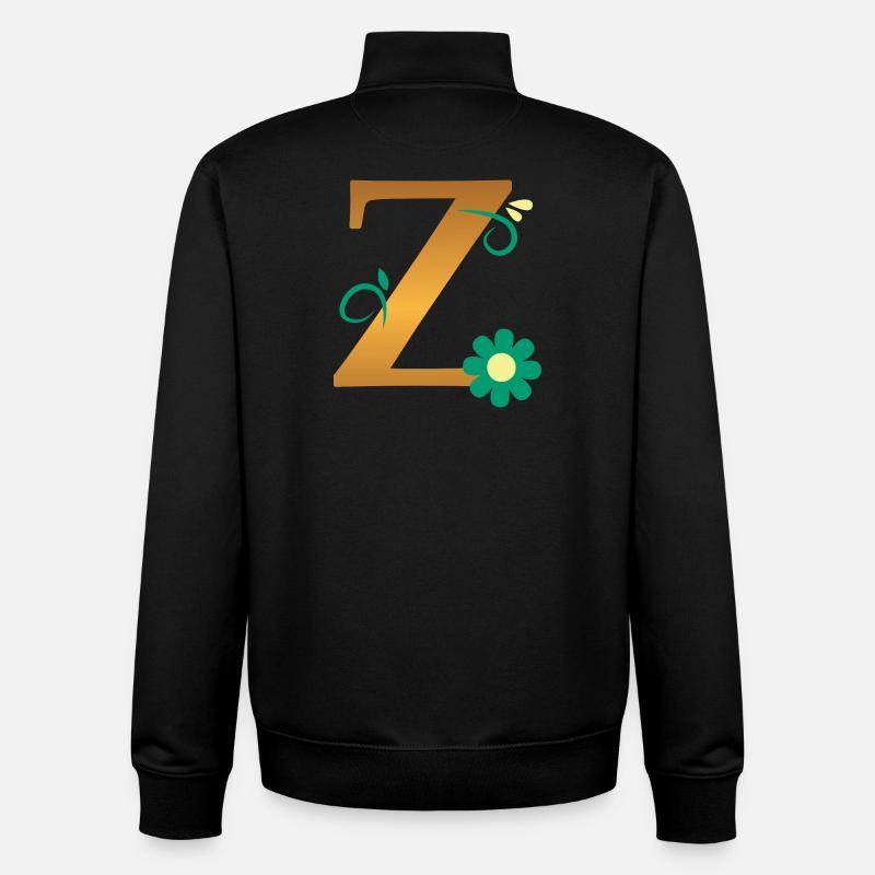 Z - Unisex Organic Zip Sweatshirt von Stanley/Stella - Schwarz