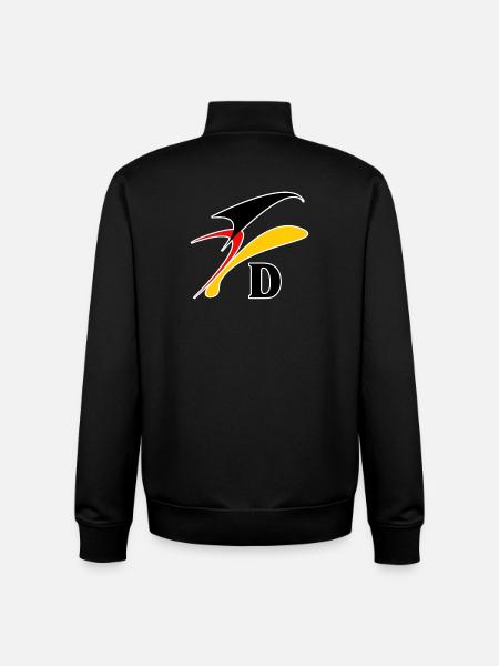 DL9 - Unisex Organic Zip Sweatshirt by Stanley/Stella - black