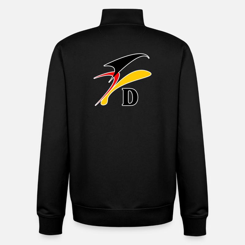 DL9 - Unisex Organic Zip Sweatshirt by Stanley/Stella - black