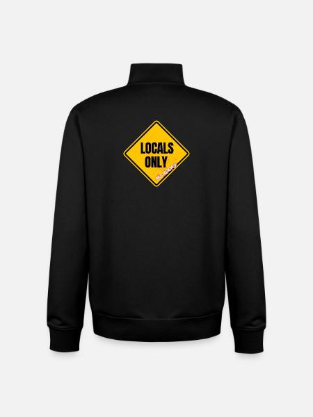 Exklusive Anti-Kook-Schilder - Unisex Organic Zip Sweatshirt von Stanley/Stella - Schwarz