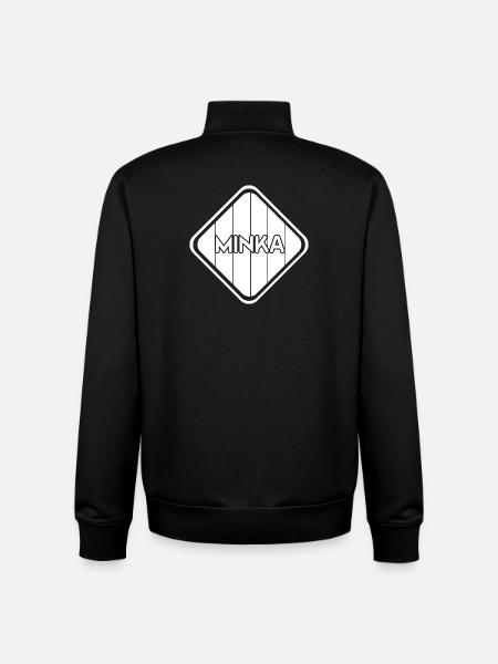 Gift for Vor - Unisex Organic Zip Sweatshirt by Stanley/Stella - black