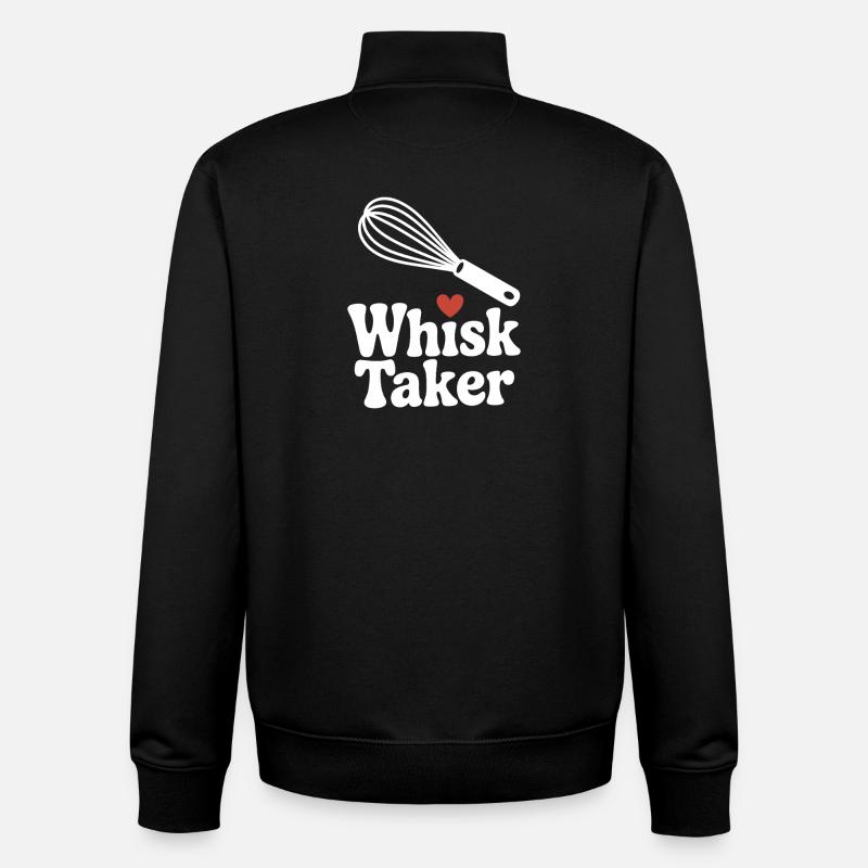 Schneebesen Taker - Unisex Organic Zip Sweatshirt von Stanley/Stella - Schwarz
