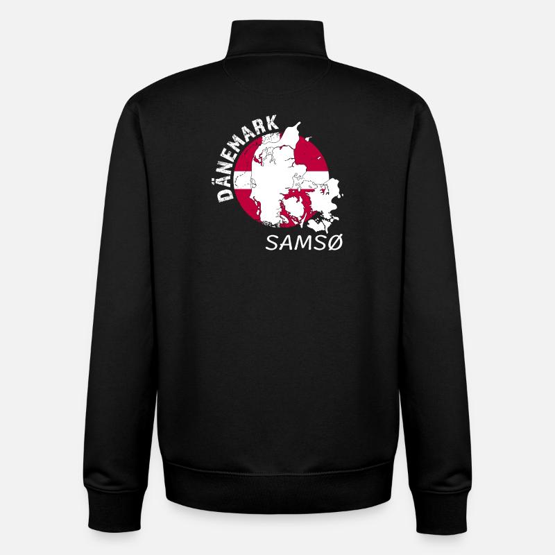 Samso - Unisex Organic Zip Sweatshirt by Stanley/Stella - black