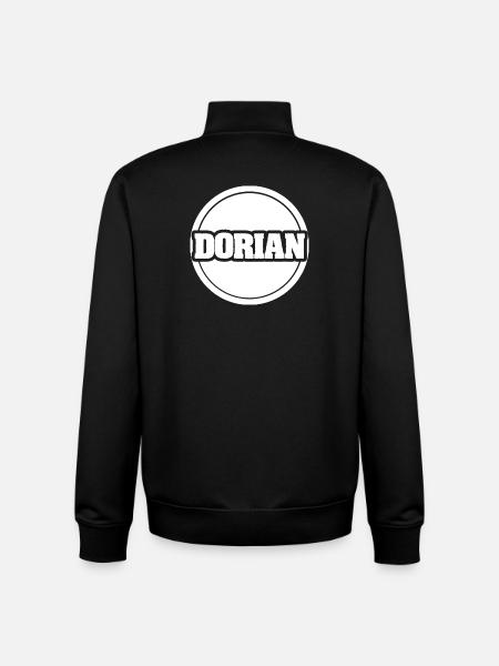 Dorian - Unisex Organic Zip Sweatshirt von Stanley/Stella - Schwarz