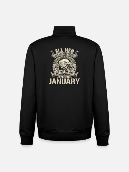 January Eagle Unity Motif - Unisex Organic Zip Sweatshirt by Stanley/Stella - black