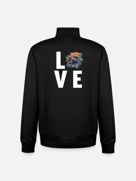 Tarantulas Tarantula - Unisex Organic Zip Sweatshirt by Stanley/Stella - black