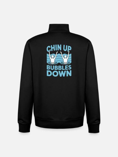 Synchronschwimmen Kunstschwimmen Wassersport - Unisex Organic Zip Sweatshirt von Stanley/Stella - Schwarz