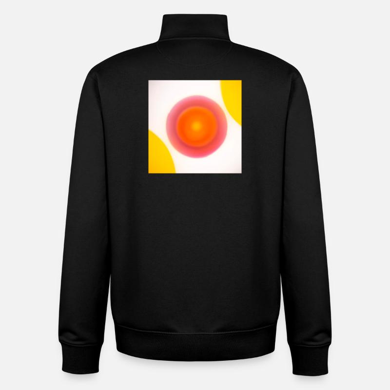 O_001 - Sweat zippé unisexe en coton bio Stanley/Stella - noir