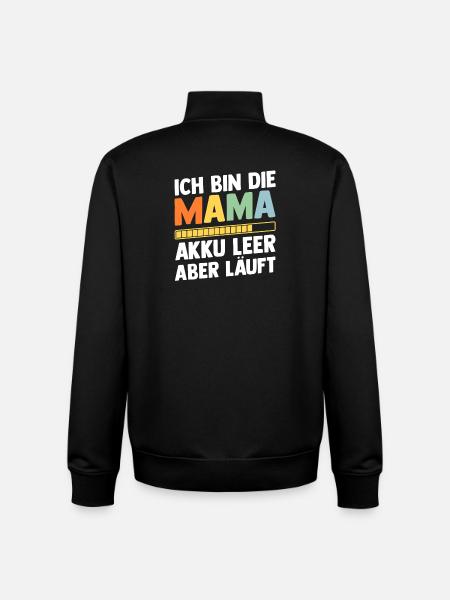 Vater Team Papa - Unisex Organic Zip Sweatshirt von Stanley/Stella - Schwarz