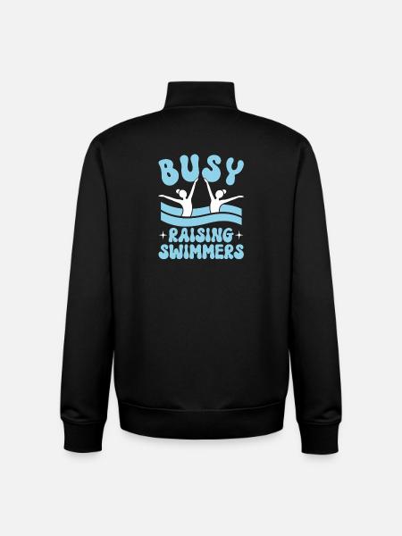 Synchronschwimmen Kunstschwimmen Wassersport - Unisex Organic Zip Sweatshirt von Stanley/Stella - Schwarz
