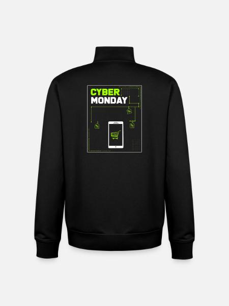 Kaufrausch Cyber Monday - Unisex Organic Zip Sweatshirt von Stanley/Stella - Schwarz