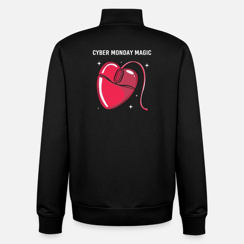 Kaufrausch Cyber Monday - Unisex Organic Zip Sweatshirt von Stanley/Stella - Schwarz