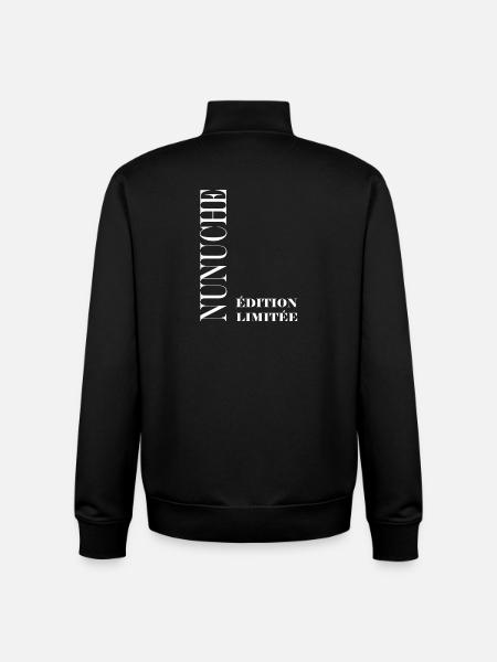 Nunuche Limited Edition - Unisex Organic Zip Sweatshirt by Stanley/Stella - black