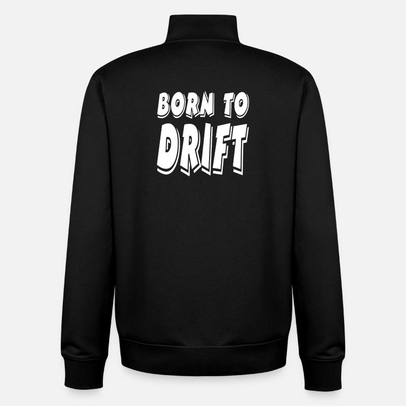 Auto - Unisex Organic Zip Sweatshirt von Stanley/Stella - Schwarz