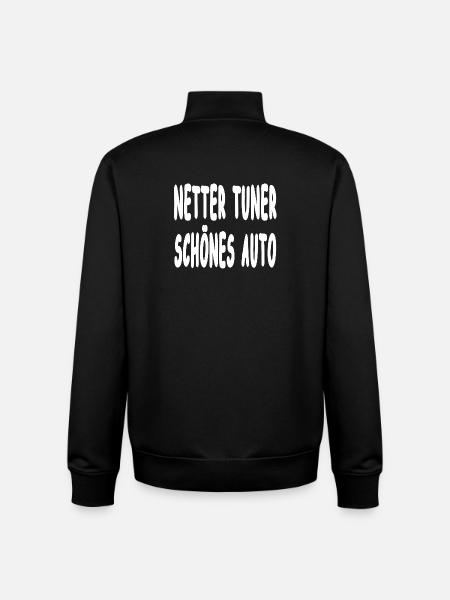 Tuner - Unisex Organic Zip Sweatshirt von Stanley/Stella - Schwarz