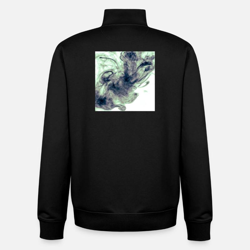 Smokey - Unisex Organic Zip Sweatshirt von Stanley/Stella - Schwarz