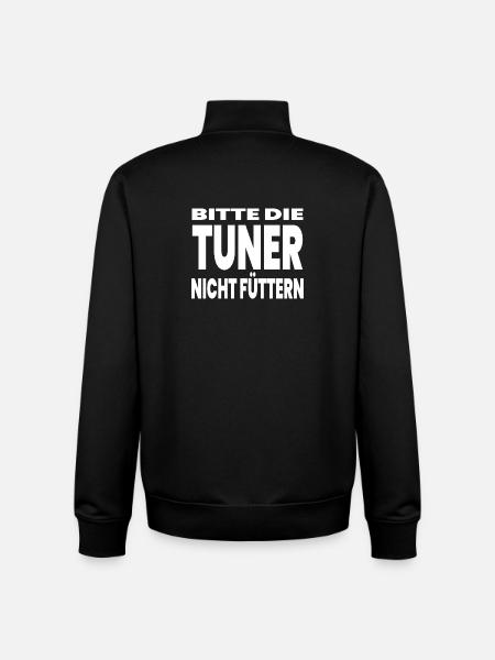 Tuner - Unisex Organic Zip Sweatshirt von Stanley/Stella - Schwarz