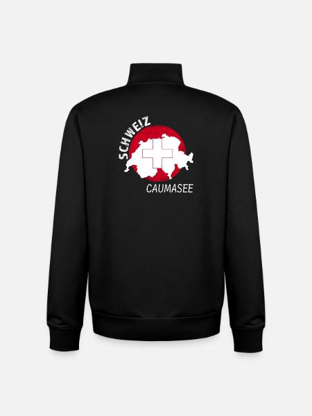 Caumasee - Unisex Organic Zip Sweatshirt von Stanley/Stella - Schwarz