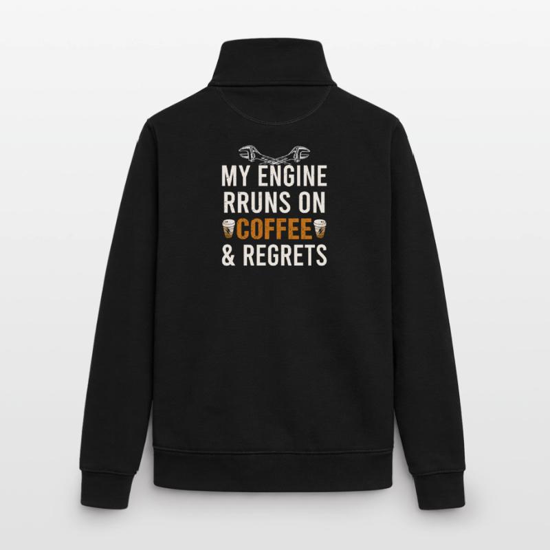 Mechanical Engineering Mechanical Engineer Unisex Organic Zip Sweatshirt by Stanley/Stella