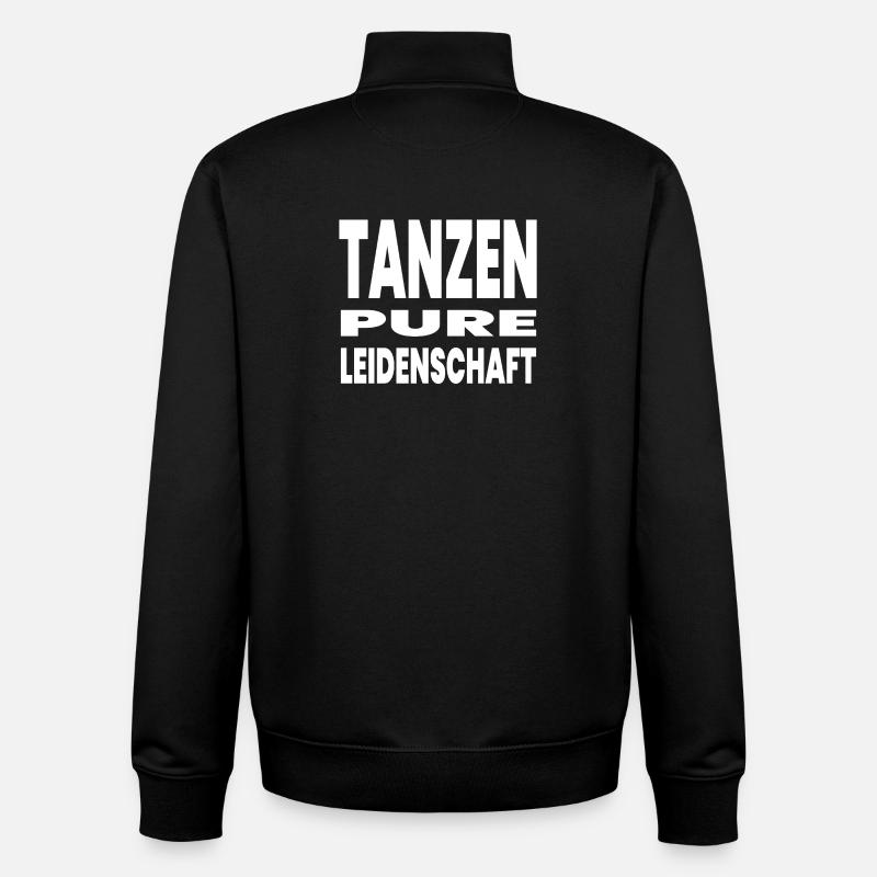 Dance - Unisex Organic Zip Sweatshirt by Stanley/Stella - black