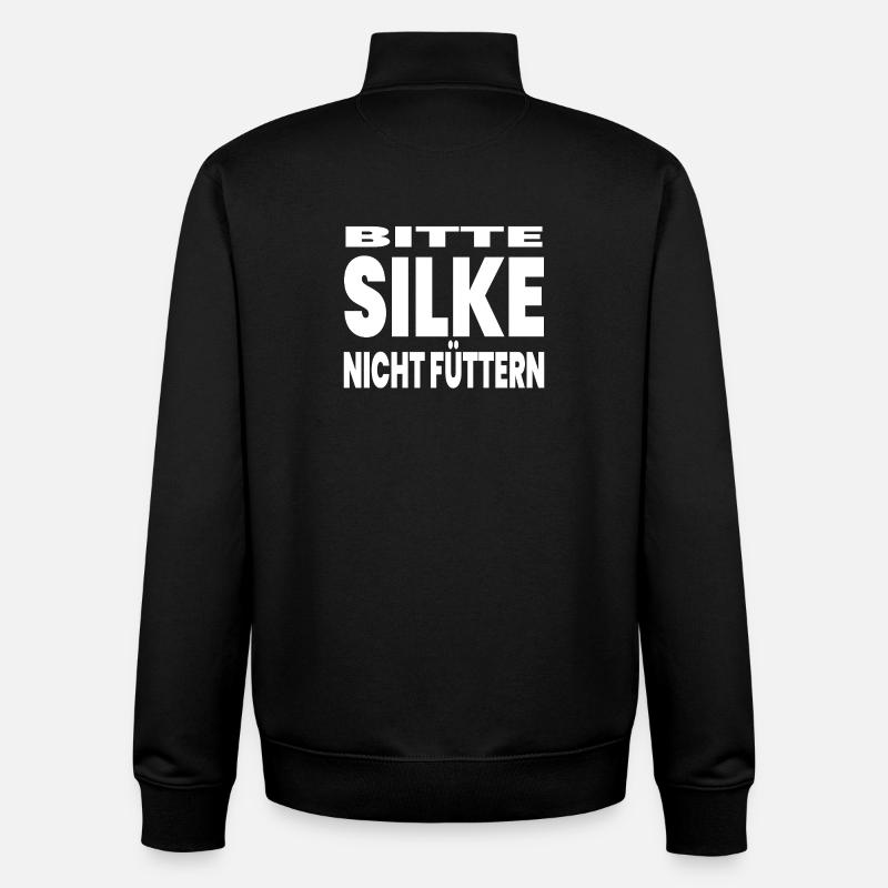 Silke - Unisex Organic Zip Sweatshirt von Stanley/Stella - Schwarz