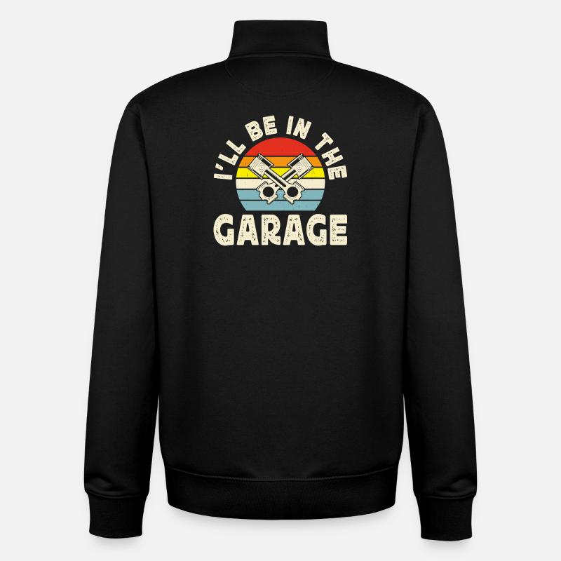 Mechaniker Mechatroniker Schrauber Geschenk - Unisex Organic Zip Sweatshirt von Stanley/Stella - Schwarz