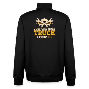 Mechaniker Mechatroniker Schrauber Geschenk - Unisex Organic Zip Sweatshirt von Stanley/Stella - Schwarz - Hinten - AI Model Male 185 light (185cm)