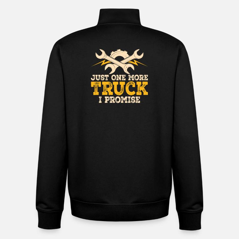 Mechanic Mechatronics Technician Screwdriver Gift - Unisex Organic Zip Sweatshirt by Stanley/Stella - black