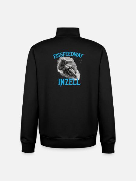 Eisspeedway Inzell – Motorsport Design für Fans - Unisex Organic Zip Sweatshirt by Stanley/Stella - black
