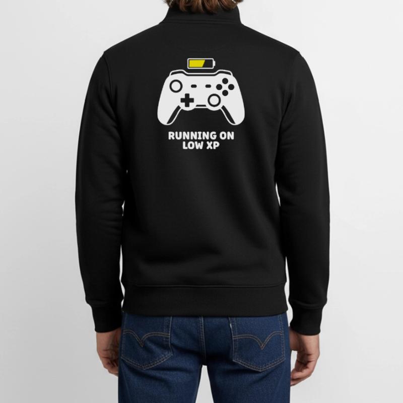 Running on Low XP Controller Unisex Organic Zip Sweatshirt von Stanley/Stella