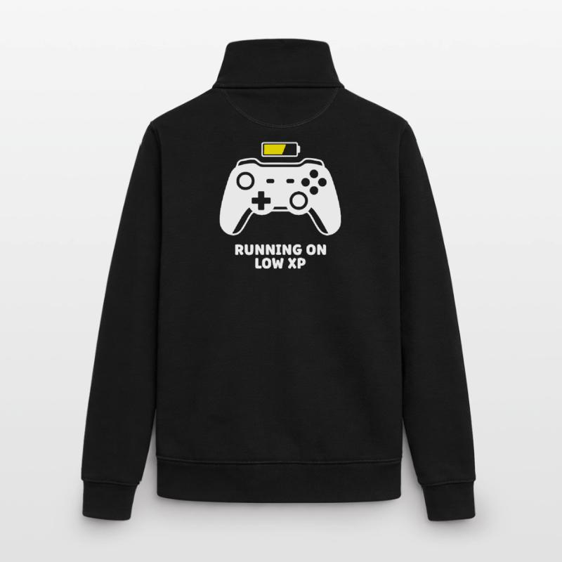 Running on Low XP Controller Unisex Organic Zip Sweatshirt von Stanley/Stella