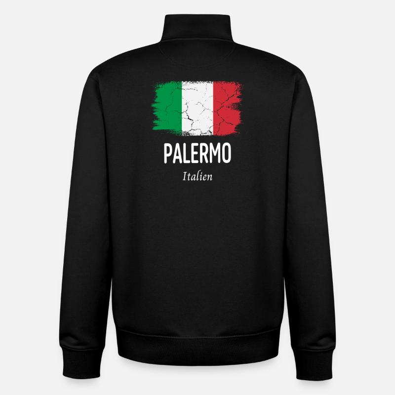 Palermo - Unisex Organic Zip Sweatshirt von Stanley/Stella - Schwarz