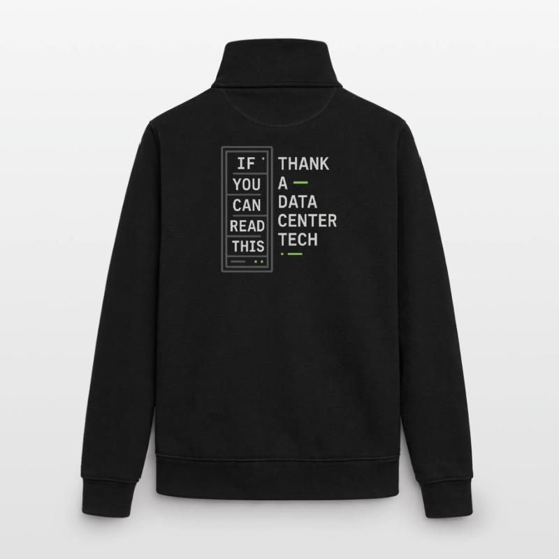 Network Infrastructure Rack and Stack Engineer Unisex Organic Zip Sweatshirt by Stanley/Stella