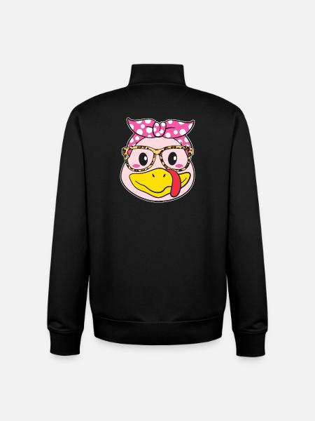 Thanksgiving Mama Mutter Oma Großmutter - Unisex Organic Zip Sweatshirt von Stanley/Stella - Schwarz