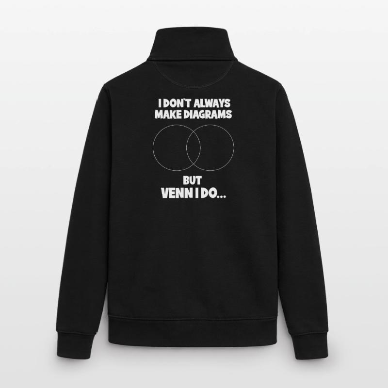 Math Math Math Teacher Mathematician Unisex Organic Zip Sweatshirt by Stanley/Stella