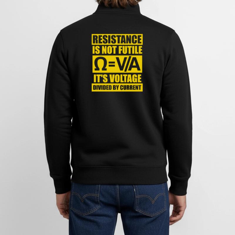 Physics Physicist Physics Student Physics Teacher Unisex Organic Zip Sweatshirt by Stanley/Stella