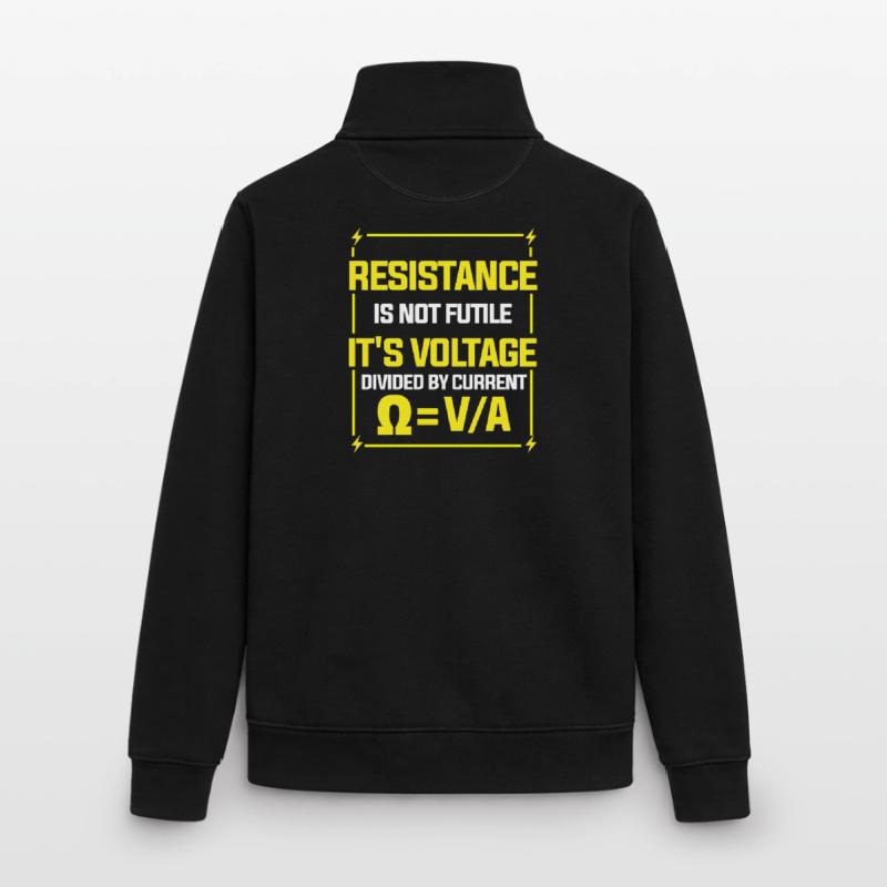 Physics Physicist Physics Student Physics Teacher Unisex Organic Zip Sweatshirt by Stanley/Stella
