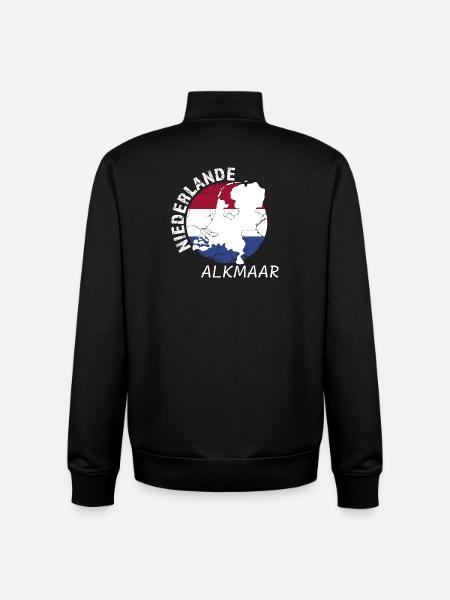 Alkmaar - Unisex Organic Zip Sweatshirt von Stanley/Stella - Schwarz