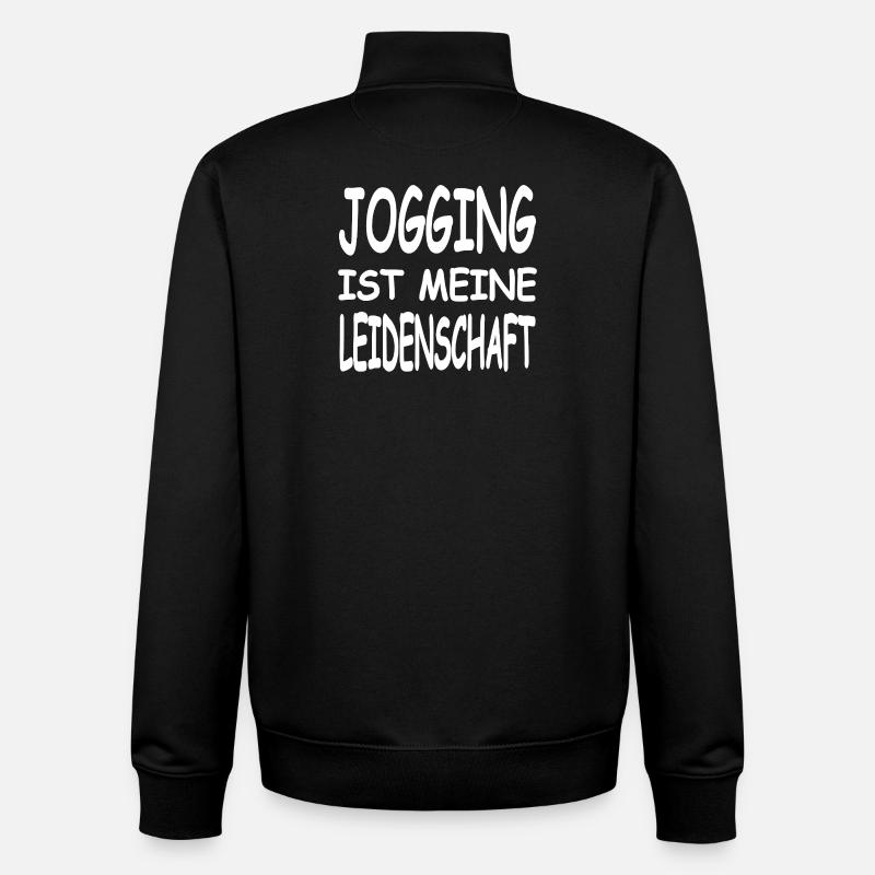 Jogging - Unisex Organic Zip Sweatshirt von Stanley/Stella - Schwarz